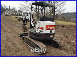 2014 Bobcat E26 Excavator Low Hours Hydraulic Thumb Ready To Work In Pa
