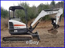 2014 Bobcat E26 Excavator Low Hours Hydraulic Thumb Ready To Work In Pa