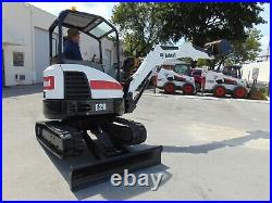2014 Bobcat E26 Mini Excavator 6,000 Lb 2 Spd + Blade Kubota Diesel (no Def)
