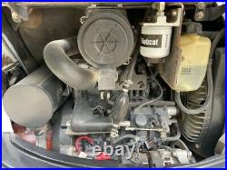 2014 Bobcat E32 Mini Excavator Kubota Diesel 2 Speed Switchable Controls