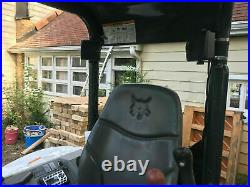 2014 Bobcat E35 Excavator 35hp Zts Zero Turn Swing Clamp Lights Radio