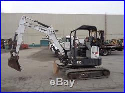 2014 Bobcat E35 Mini Excavator Auxiliary Hydraulics 2 Speed