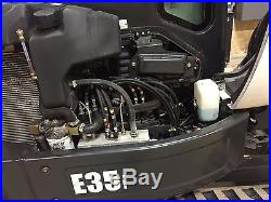 2014 Bobcat E35i Mini Excavator, New Tracks, A/C Cab