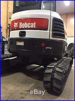 2014 Bobcat E35i Mini Excavator, New Tracks, A/C Cab
