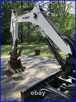 2014 Bobcat E45 Long Arm with Thumb And Pushblade