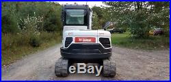 2014 Bobcat E63 Excavator Low Hours Hydraulic Thumb Very Nice! Ready To Work Pa