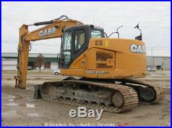 2014 Case CX235C SR Excavator Hydraulic Cab Q/C Aux bidadoo