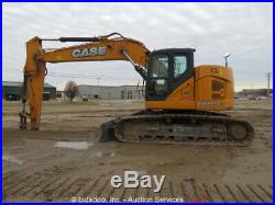 2014 Case CX235C SR Excavator Hydraulic Cab Q/C Aux bidadoo