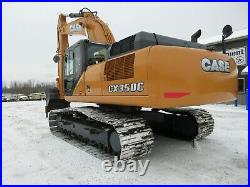 2014 Case CX350C Excavator One owner CLEAN MACHINE! 81000lbs 60in bucket