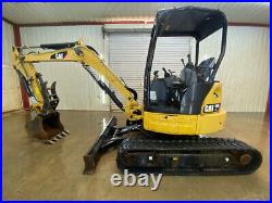2014 Cat 304e2 Cr Orops Mini Track Excavator With Front Aux, Hydraulic Thumb