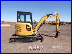 2014 Caterpillar 303.5e2 Cr Mini Track Excavator Cab Air Aux Hyd Cat 303.5 303