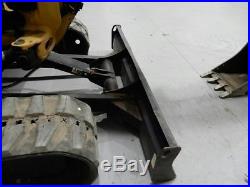 2014 Caterpillar 305ECR Mini Excavator Rubber Tracks A/C Cab Aux Hyd Blade