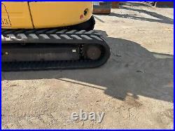 2014 Caterpillar 305E CR Enclosed Cab 2 Speed Push Blade Auxiliary Hyd