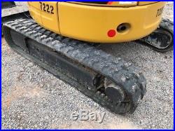 2014 Caterpillar Cat 303.5E CR Mini Excavator Track Hoe Cab A/C Heat AC