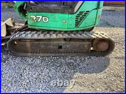 2014 Deere 27d Mini Excavator St# 4980