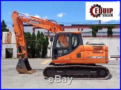 2014 Doosan DX140 Hydraulic Crawler Excavator Only 1200 Hours