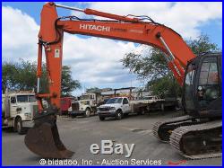 2014 Hitachi ZX245USLC-5N Hydraulic Excavator A/C Cab Aux Hyd Q/C Low Hours