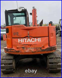 2014 Hitachi ZX85USB-5 Hydraulic Mini Excavator Dozer tracks Erops Cab Video