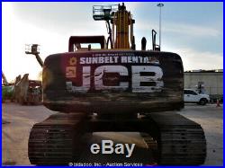 2014 JCB JS220LC Hydraulic Excavator 36 Bucket Isuzu Diesel Aux Hyd Cab bidadoo