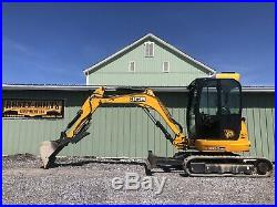 2014 Jcb 8035 Zts Mini Excavator Enclosed, Heat, Ac, Hyd Thumb Cheap Shipping
