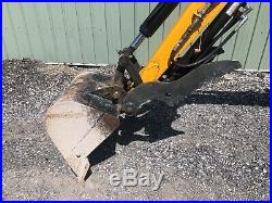 2014 Jcb 8035 Zts Mini Excavator Enclosed, Heat, Ac, Hyd Thumb Cheap Shipping