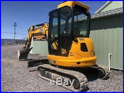 2014 Jcb 8035 Zts Mini Excavator Enclosed, Heat, Ac, Hyd Thumb Cheap Shipping