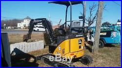 2014 John Deere 17D Mini Excavator (Only 520 Hours)Kubota, Cat, Bobcat, Takeuchi