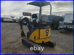 2014 John Deere 17D New Motor Compact Mini Track Excavator 15Hp 4200Lb Used
