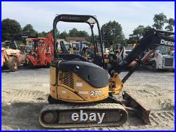 2014 John Deere 27D Hydraulic Mini Excavator CHEAP