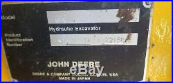 2014 John Deere 35G Mini Excavator 3142 Hours! New Tracks! Nice Machine