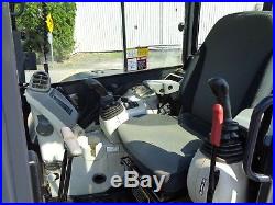 2014 John Deere 50G Mini Excavator Enclosed Cab Hydraulic Thumb