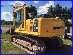2014 Komatsu PC160 LC-8 TIER 3! ONLY 900 HOURS! Hyd Coupler, Hyd Thumb