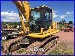 2014 Komatsu PC160 LC-8 TIER 3! ONLY 900 HOURS! Hyd Coupler, Hyd Thumb