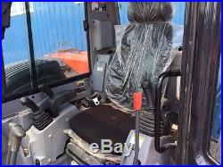 2014 Kubota KX080 Excavator Cab Heat AC Dozer Blade ONLY 580 HOURS