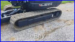 2014 Kubota KX121-3ST Diesel Hydraulic Mini Excavator 6 way blade Track Hoe
