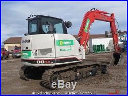 2014 Link Belt 80x3 Hydraulic Excavator Cab Diesel A/C Heat Aux Hyd bidadoo