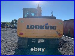 2014 Lonking CDM6150 Hydraulic Excavator with Cab Coupler 3rd Valve Only 1600Hrs