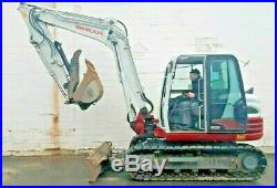 2014 Takeuchi TB285 Excavator 1618 Hrs Hydr Thumb Angle Blade Roadliners
