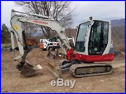 2014 Takeuchi Tb235 Excavator Loaded Low Hours Hydraulic Thumb Ready To Work Pa