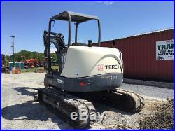 2014 Terex TC50 Hydraulic Mini Excavator JOB READY Only 2200 Hours