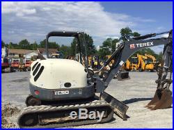 2014 Terex TC50 Hydraulic Mini Excavator JOB READY Only 2200 Hours