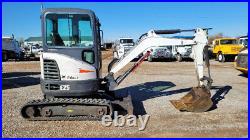 2015 Bobcat E26 9.5ft Dig Mini Excavator Small Excavator 24hp