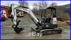 2015 Bobcat E35 Excavator Only 685 Hrs Long Arm Hydraulic Thumb Ready To Work