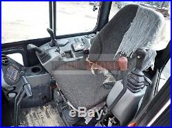2015 Bobcat E42 Mini Excavator, Cab, Heat/ac, 2 Seepd, Long Arm, Thumb, 42.7 HP