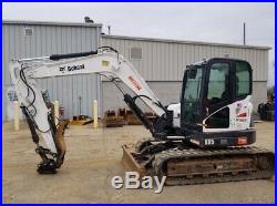 2015 Bobcat E85 Hydraulic Midi Excavator with Thumb Only 1400 Hours Coming Soon