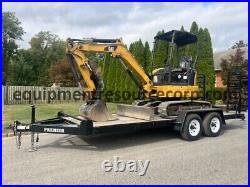 2015 CAT 303E CR Excavator & Premier Trailer PACKAGE