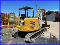 2015 CAT 305E2 CR Mini Excavator Hydraulic Thumb Rubber Tracks Canopy Trackhoe