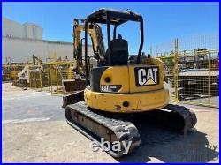 2015 CAT 305E2 CR Mini Excavator Hydraulic Thumb Rubber Tracks Canopy Trackhoe