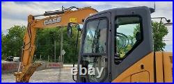 2015 Case CX75CSR Excavator. Only 1342 One Owner Hours! Just Serviced