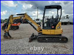 2015 Cat 303E CR Mini Ex Excavator Trackhoe
